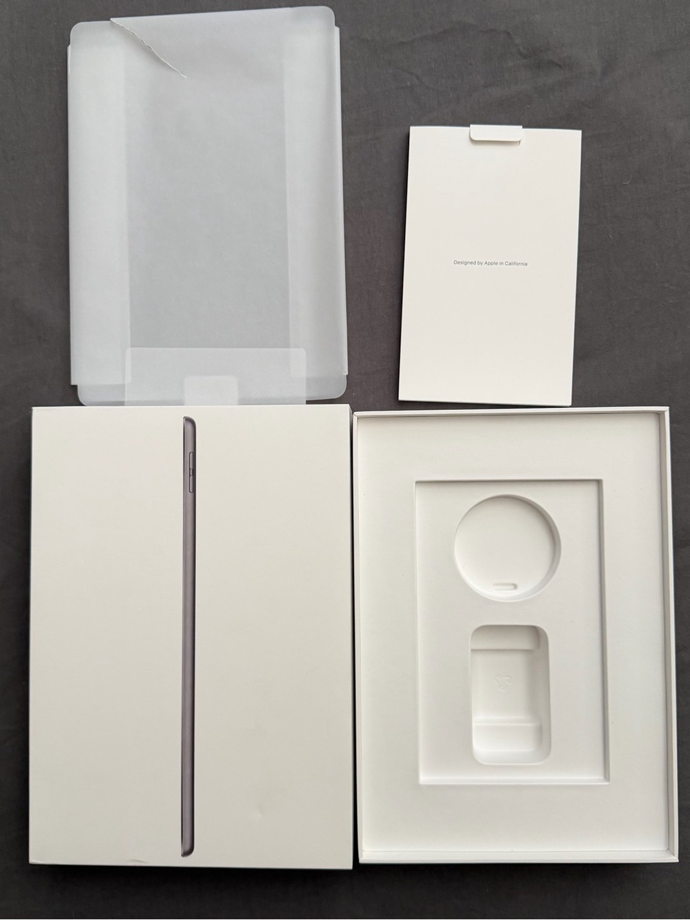 Empty box Apple iPad empty box 9th gen